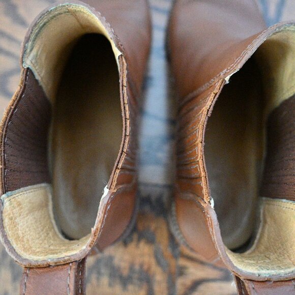 Madewell Chelsea Boots – Chestnut Leather – Size 9.5 - Picture 8 of 10